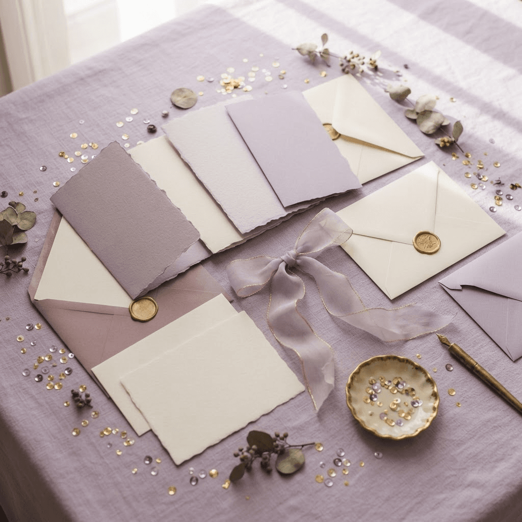 An assortment of greeting cards and invitations created with MomentA